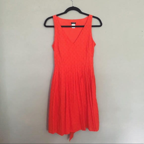 J. Crew Factory Dresses & Skirts - J. Crew Factory bow tie pleated v-neck dress